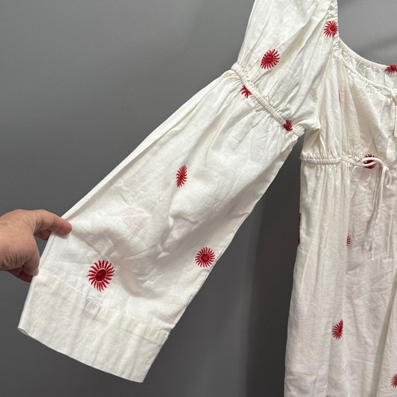 NWT Free People Emory Embroidered Midi Dress XL - Picture 5 of 6